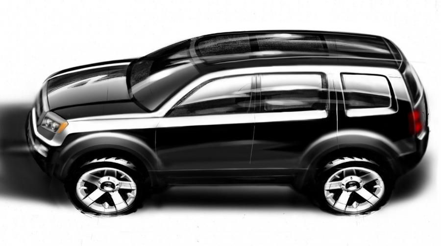 Honda Pilot Prototype '2008